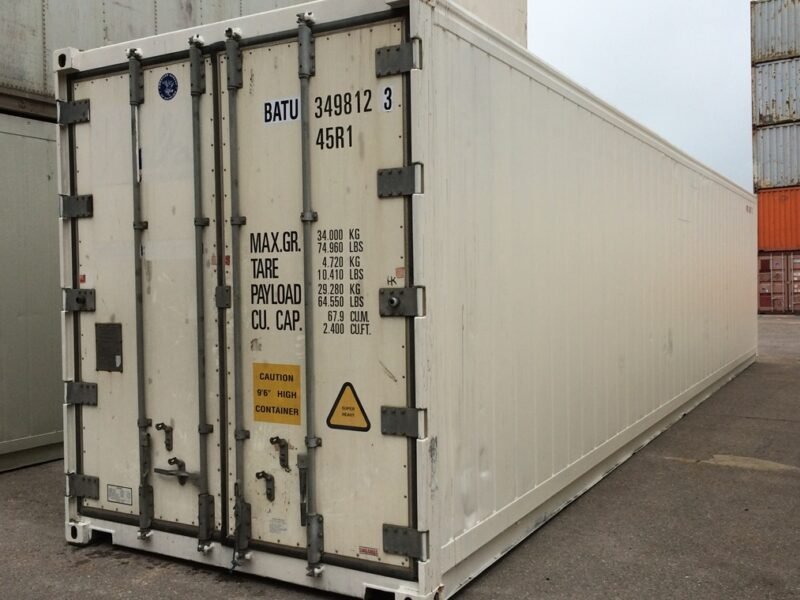 40 fuß highcube container, kühl container (reefer)