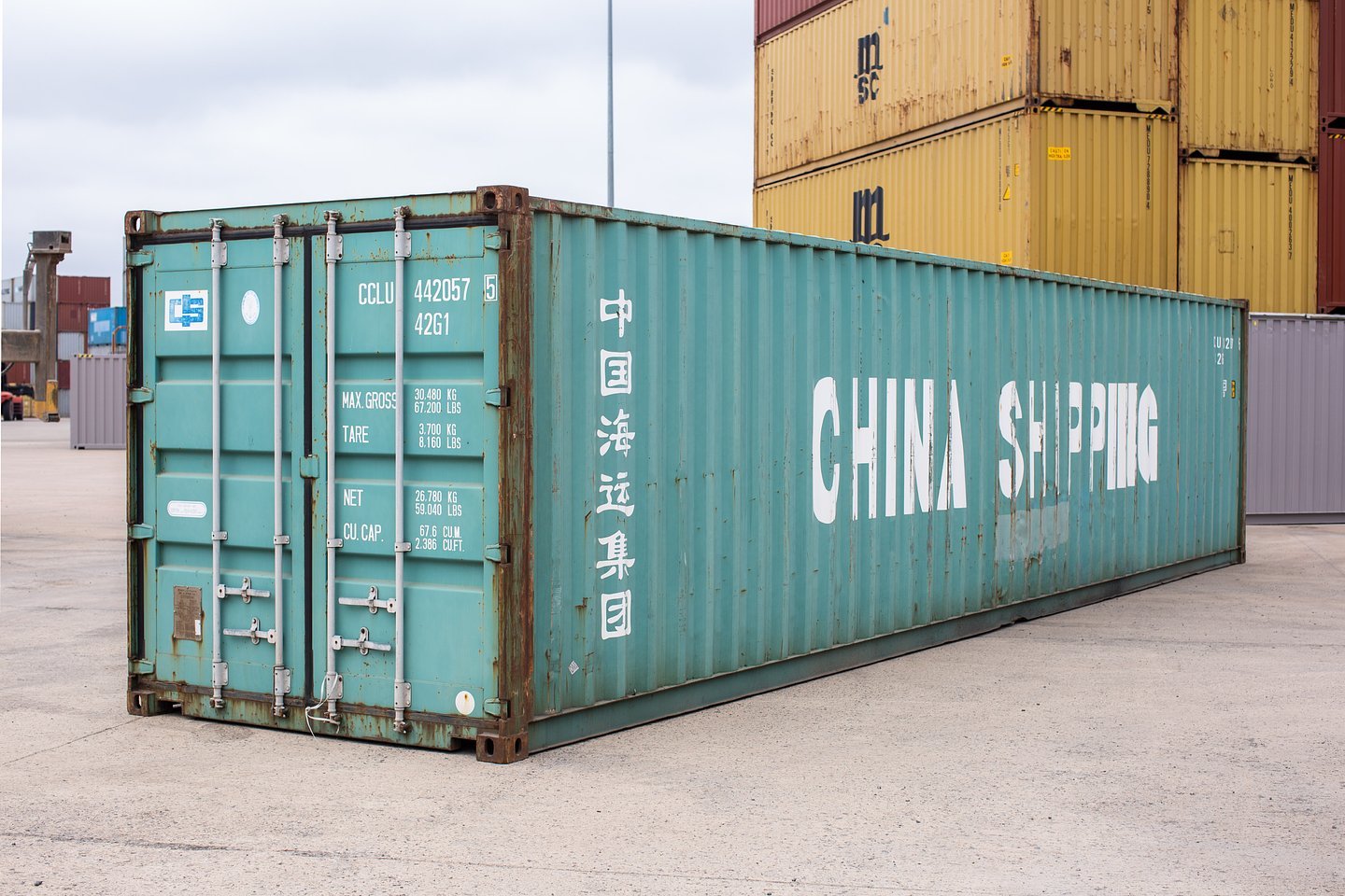 gebrauchter 40 fuß seecontainer