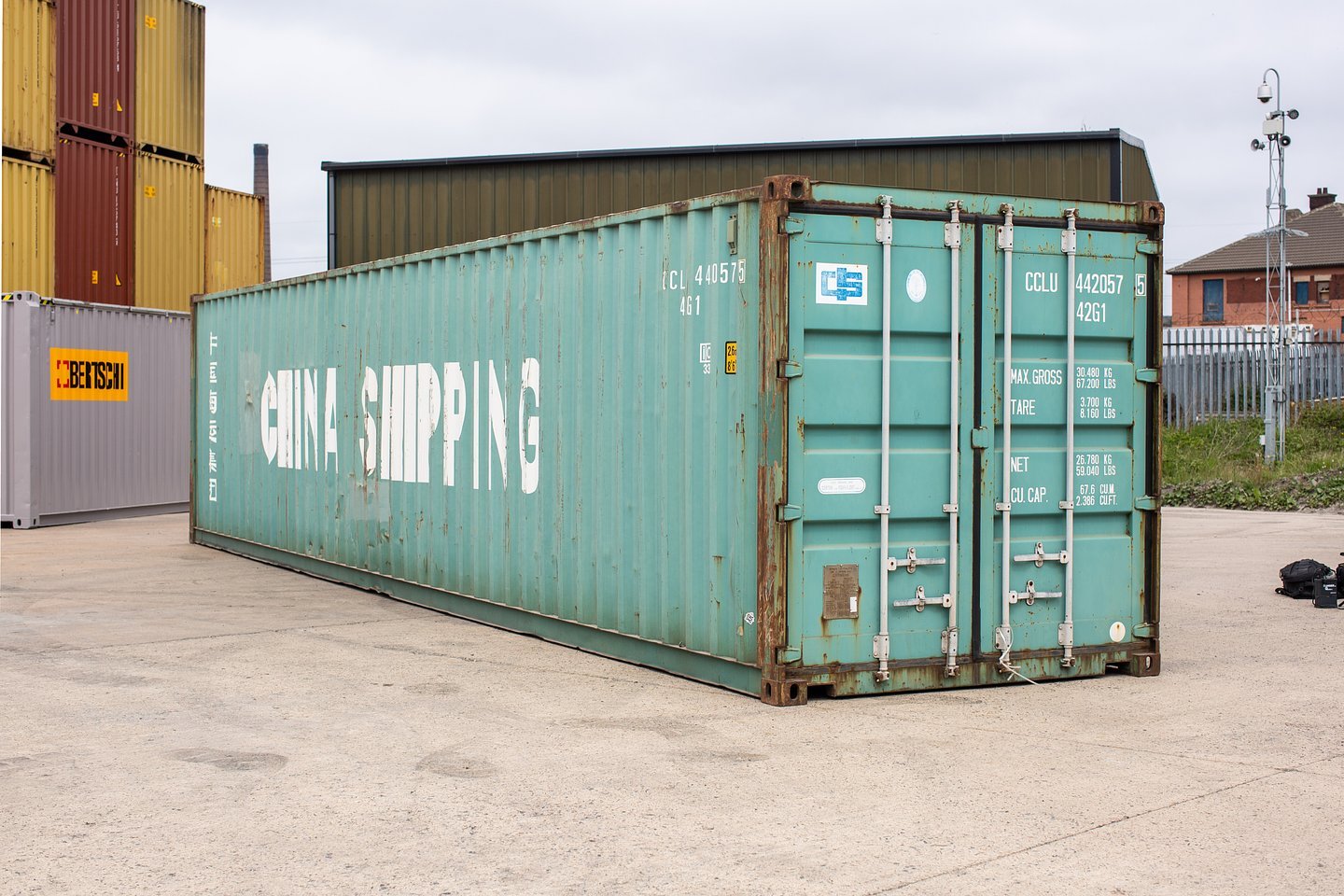 gebrauchter 40 fuß seecontainer