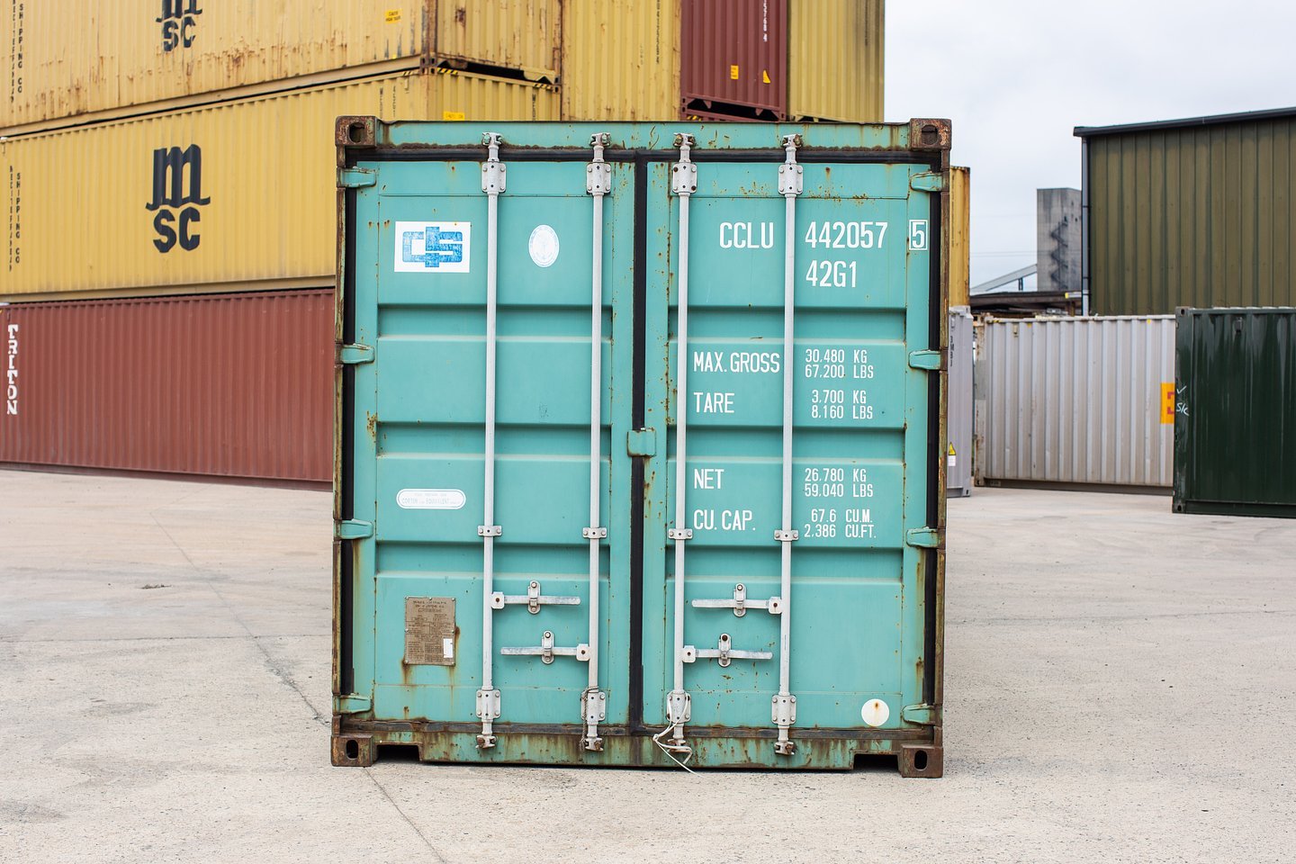 gebrauchter 40 fuß seecontainer