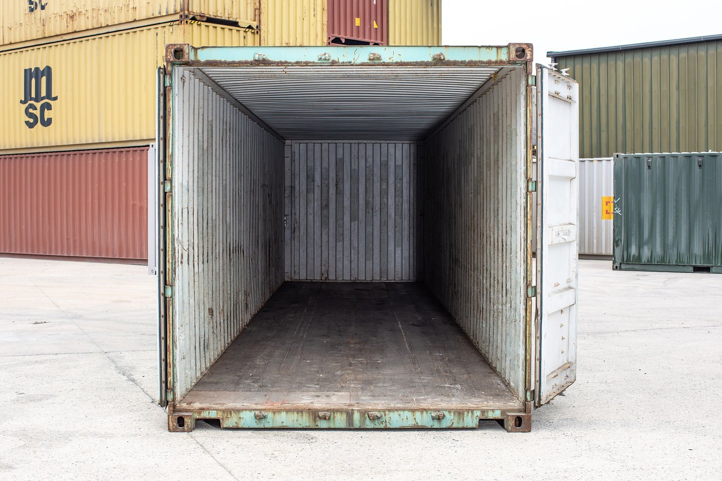 gebrauchter 40 fuß seecontainer