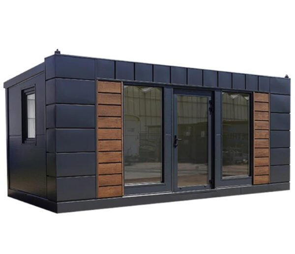 Containerhaus Büro 6×3 Meter Modell Stockholm mit Sanitäranlagen und Küche – Bild 3