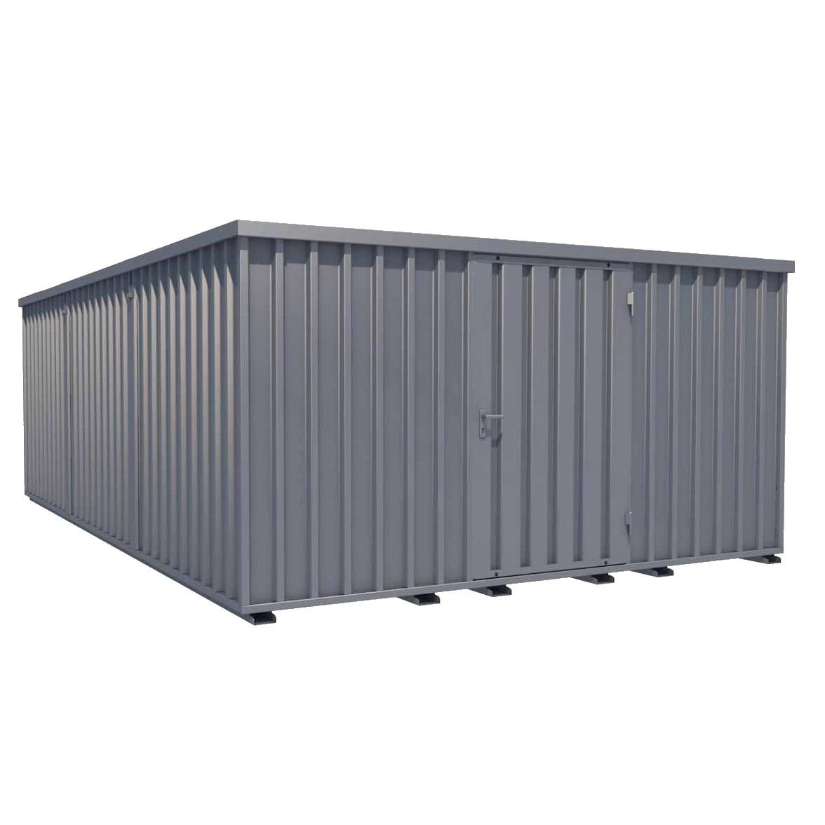 XXL-Reifenlagerbehälter H 2445 x B 4100 x T 6300 mm Einflügelige Tür an der Vorderseite – Bild 2