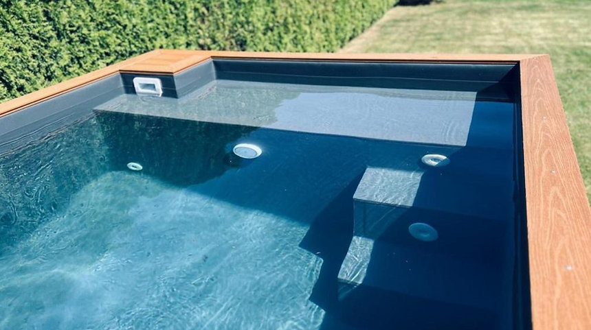 Container-Spa-Pool 3,0 x 2,5 m mit Whirlpool, Komfortpaket-Neu – Bild 4