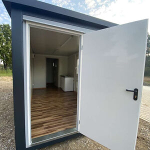 Container 6×2,40m + WC, Dusche und Küche-Neu