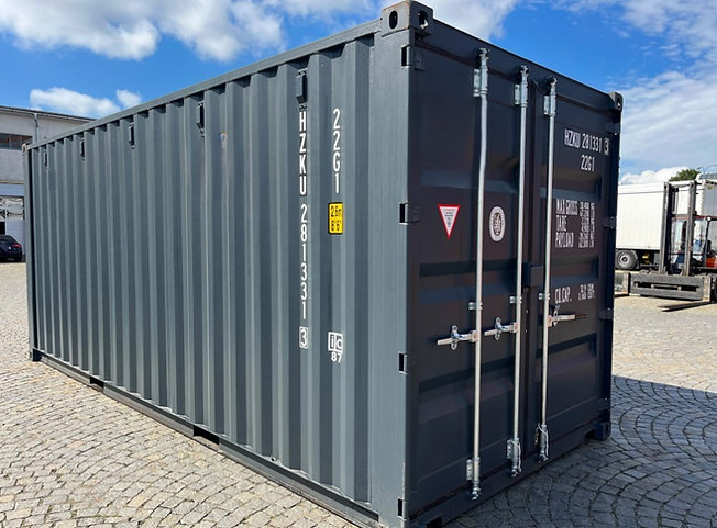6 Meter (20 Fuß) Lagercontainer mit zwei Türen-Neu – Bild 4