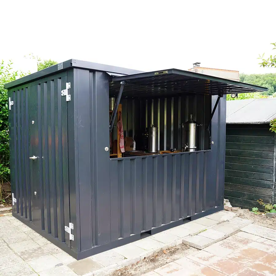 Containerstange XL 3 x 2 Anthrazit RAL 7016-Neu – Bild 2
