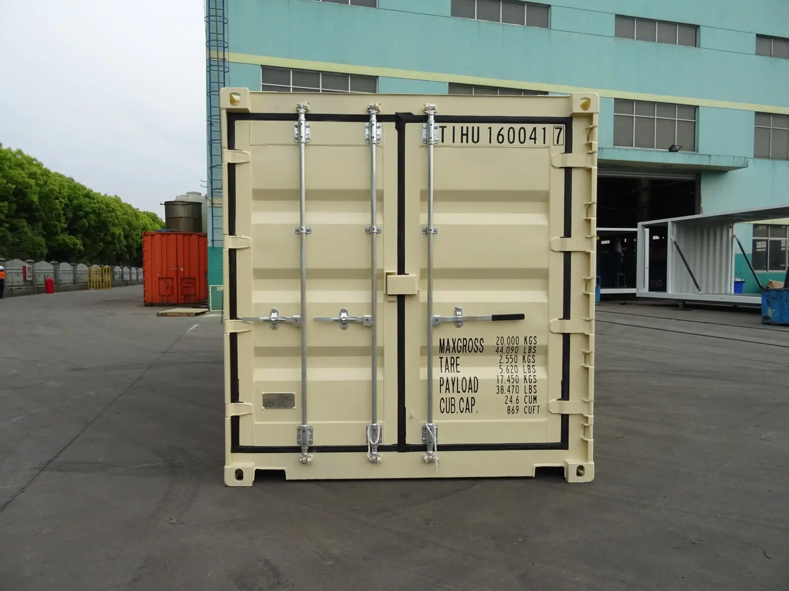 19-Fuß-Container mit seitlicher Öffnung: Mini-Container mit seitlicher Öffnung-Neu – Bild 3