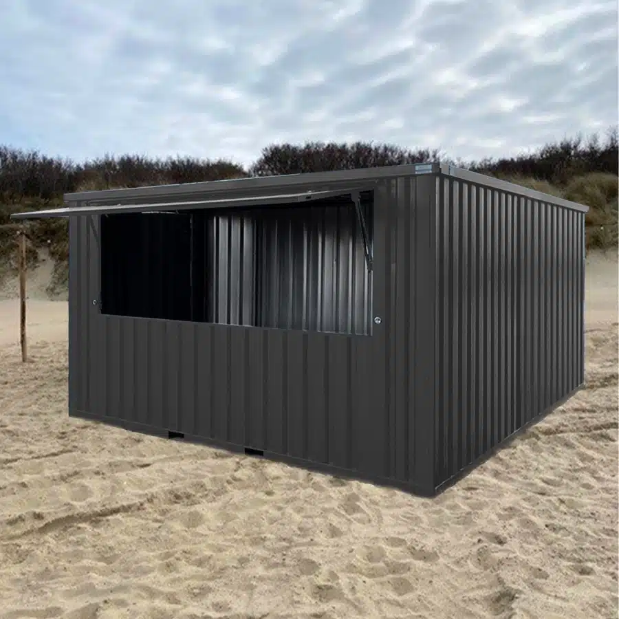 Containerstange XL 4 x 4 Anthrazit RAL 7016-Neu – Bild 2