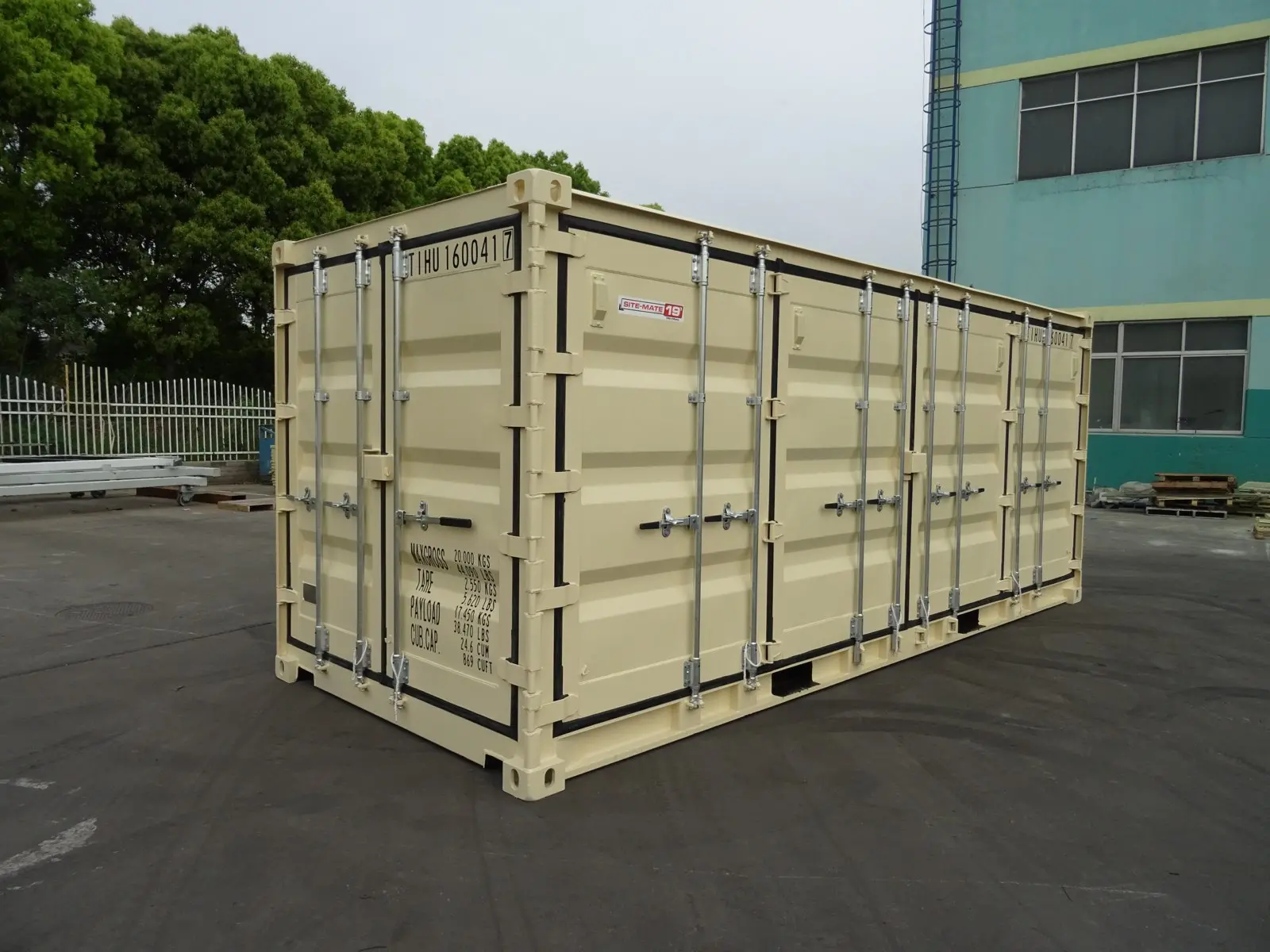 19-Fuß-Container mit seitlicher Öffnung: Mini-Container mit seitlicher Öffnung-Neu – Bild 2