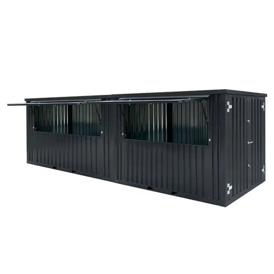 Containerstange 8 x 2 XL Anthrazit RAL 7016-Neu