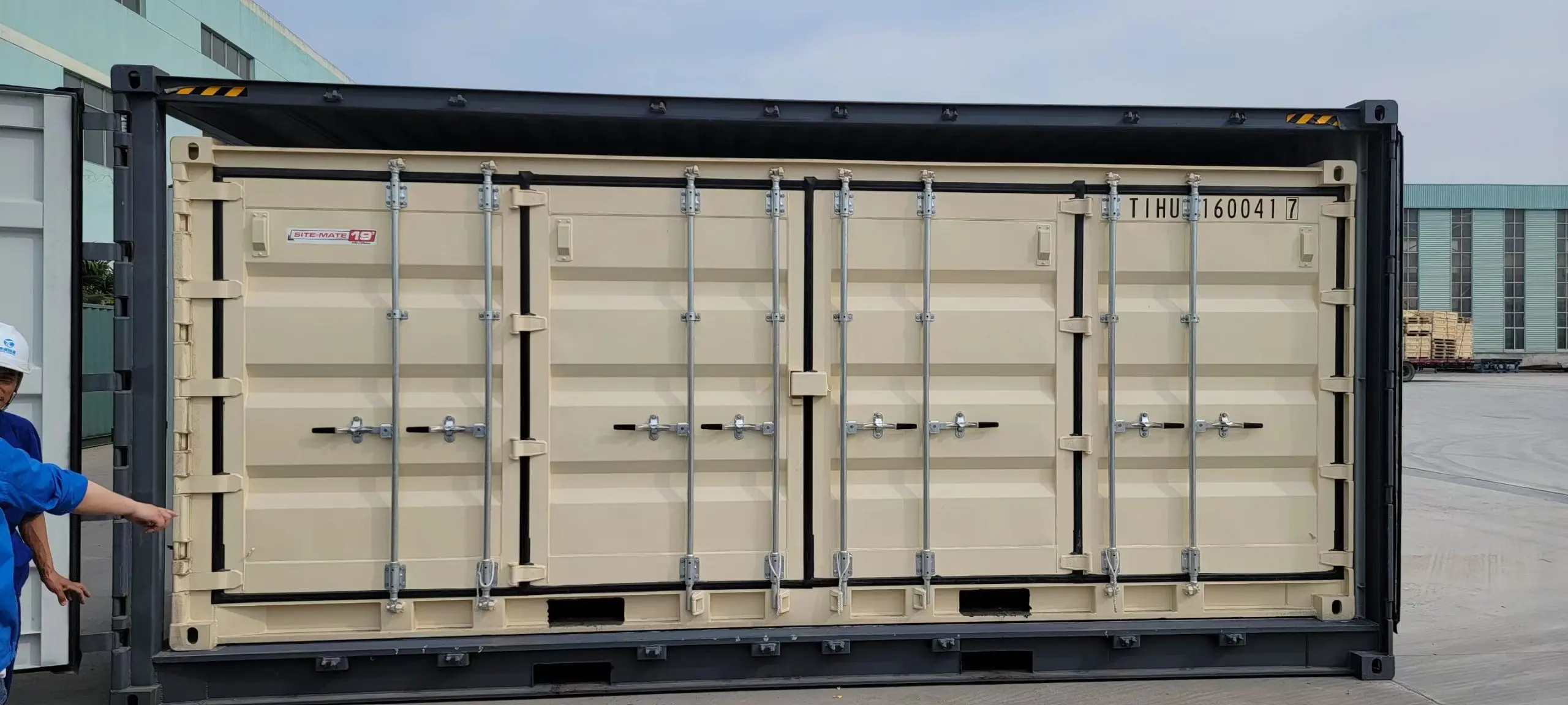 19-Fuß-Container mit seitlicher Öffnung: Mini-Container mit seitlicher Öffnung-Neu – Bild 9