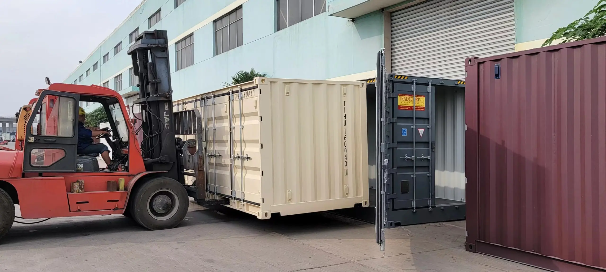 19-Fuß-Container mit seitlicher Öffnung: Mini-Container mit seitlicher Öffnung-Neu – Bild 10