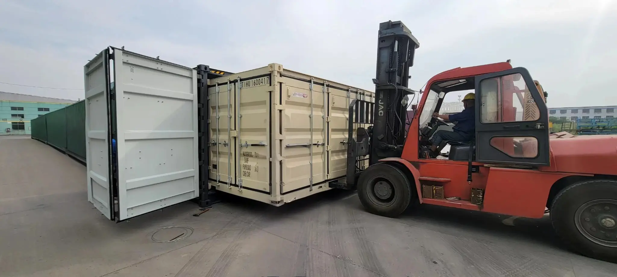 19-Fuß-Container mit seitlicher Öffnung: Mini-Container mit seitlicher Öffnung-Neu – Bild 8