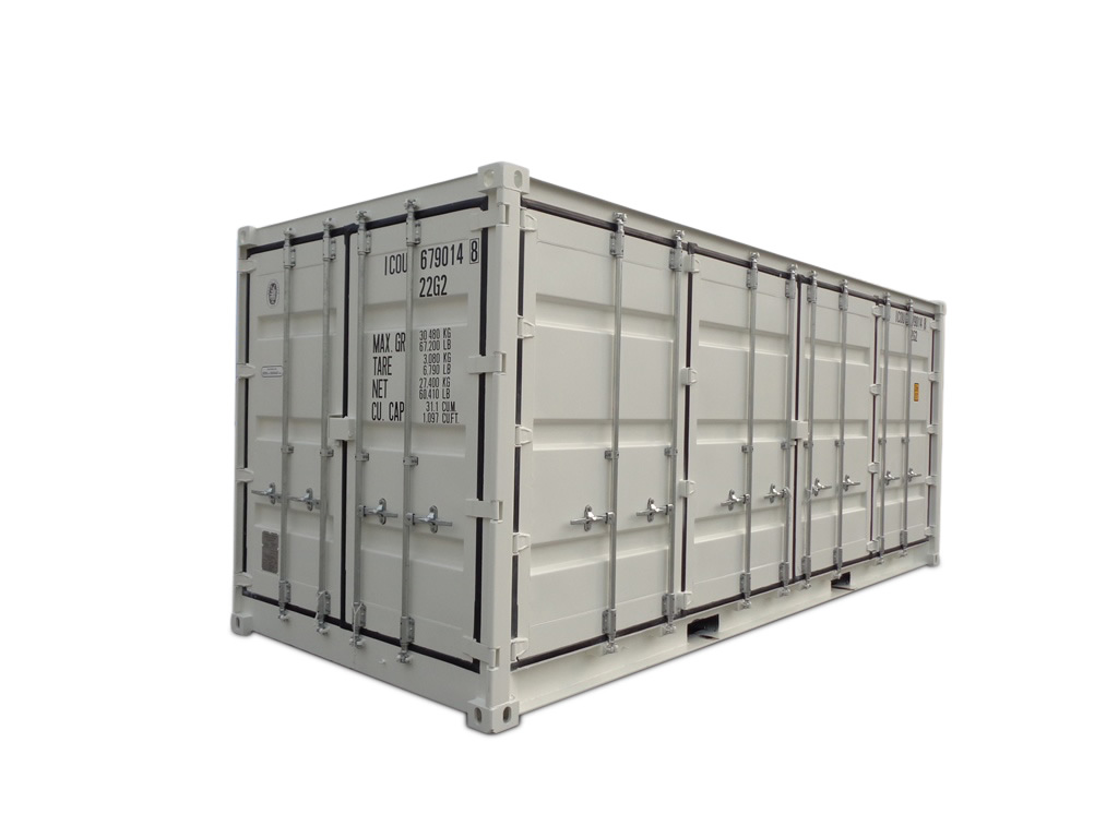Container 20 Fuß High Cube Open Side – Premier VOYAGE-Neu