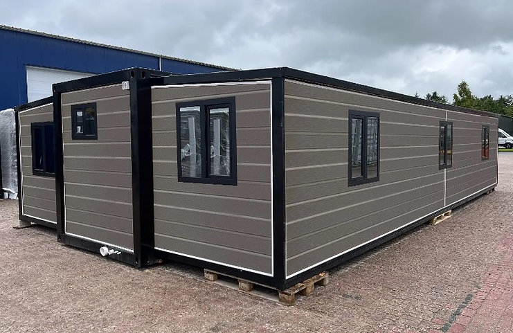 Tiny House XXL-Container / faltbares Luxus-Chalet – 40 Fuß / 12 Meter-Neu – Bild 3