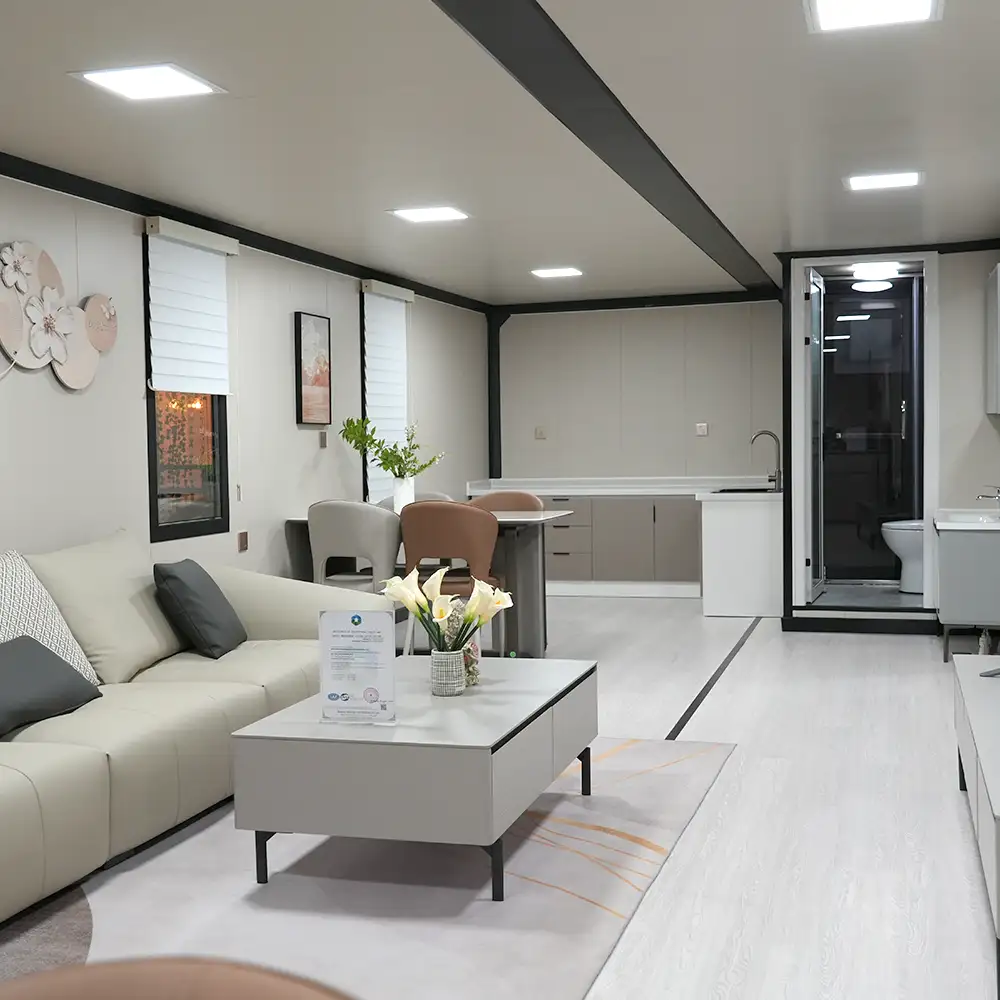 Tiny House 37m² mit großer überdachter Terrasse, 5 Jahre Garantie-Neu – Bild 8