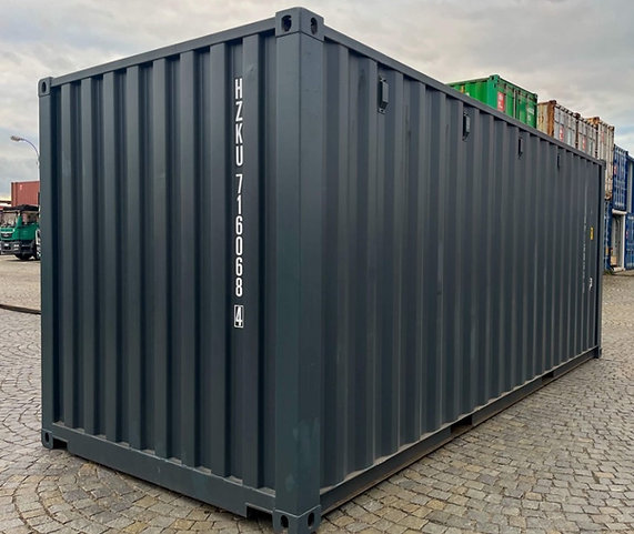 20-Fuß-Transportcontainer mit Garagen-Sektionaltoren-Neu – Bild 15