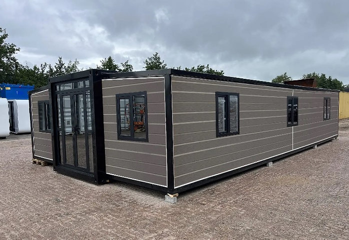 Tiny House XXL-Container / faltbares Luxus-Chalet – 40 Fuß / 12 Meter-Neu – Bild 2