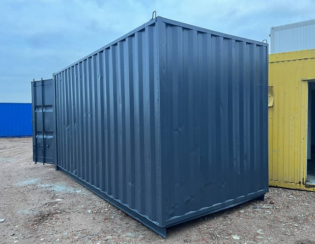 20-Fuß-Transportcontainer mit Garagen-Sektionaltoren-Neu – Bild 12